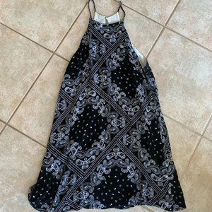 Bandana Print Mini Swing Dress